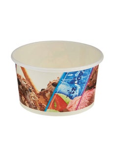 Buy Hotpack | Paper Ice Cream Cup 400Ml - 5 Pieces in UAE