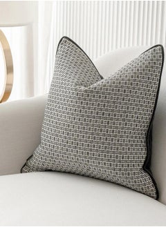 Buy Cushion Penelope Steele (with filler) Pillow Knot Home Cover Set for Modern Sofa Contemporary Living Room Bedroom and Office Soft Washable in UAE