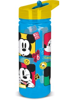 اشتري Mickey Mouse Bottle Eco Zen Multicolour Water Bottle Drinking Bottle Hydration Bottle Tumbler Flask Portable Glass Travel Mug في الامارات
