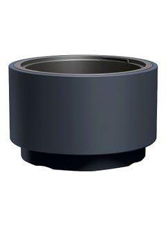 Buy Durable Plastic Round Heos Flower Pot with Liner Anthracite 29.5 x 46.8 x 46.8 cm in Saudi Arabia