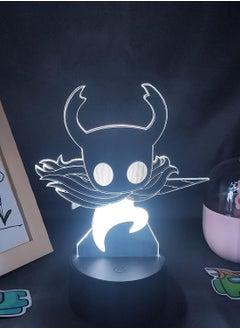 اشتري Hot Game Hollow Knights LED Multicolor Night Light 3D illusion Nightlights Anime Lamp Troupe Master Grimm 3D Visual Light Home DecorationTouch Remote Lamp 16 Color Change Lighting في الامارات