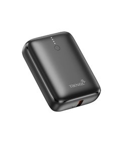 Buy TIKNAL Power Bank 10000mAh, 20W Fast Charging with USB and USB-C Port, Thermal Protection, Small Size, Charge Your Phone Super Fast, Black in Saudi Arabia