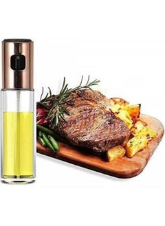 اشتري Oil Sprayer Bottle, Olive Oil Sprayer Mister, Olive Oil Spray for Salad, BBQ, Kitchen Baking, Roasting. Rose Gold 100 ML في الامارات