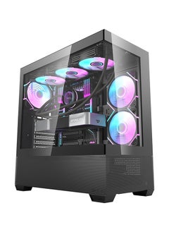 اشتري Game Sekret Gaming Computer PC Desktop Intel Core i5-12400F Processor, 16GB DDR4 Ram, 500GB NVMe SSD, 1TB HDD, GTX 1650 4GB GPU, Gaming ARGB 7 Fan case, Window11 Pro (i5-12400F, GTX 1650 4GB) في الامارات