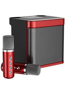 Buy *Kokni*Karaoke Machine for Adults and Kids, Portable Bluetooth Karaoke Speaker with 2 Wireless Microphones PA Speaker System for ndoor Outdoor Party, Family Party Singing in UAE