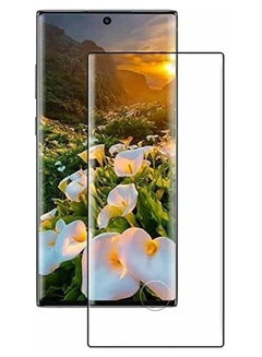 اشتري Samsung Galaxy S22 Ultra 5D Curved Full Glue Glass Screen Protector Full Protection With Black Frame في مصر