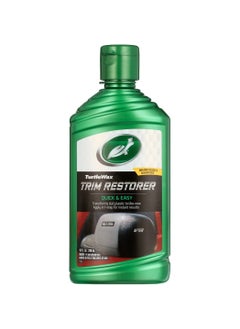 Buy Turtle Wax Plastic Restorer 296ml Age Reversing Technology Shine Dull Plastic Like New Car Trim Restorer in Saudi Arabia