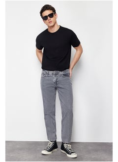 اشتري Gray Relax Fit Jeans Denim Trousers TMNSS24JE00014 في مصر