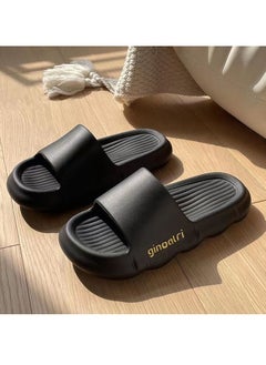 اشتري Pillow Slippers for Women and Men Non Slip Quick Drying Shower Slides Bathroom Sandals Ultra Cushion Thick Sole في الامارات