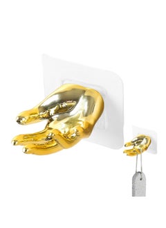 Buy Hand Shaped Key Hook,Hand Gesture Wall Hooks,Key Holder Wall Mount, Unique New Hand Shaped Wall Hooks, Hand Shape Wall Mounted Adhesive Hook Hand Shape Hooks for Coat, Scarf, Hat in Saudi Arabia