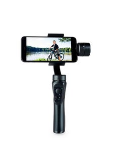 Buy H4 Handheld Gimbal Stabilizer 3-Axis Smart Anti-shake Handheld Gimbal Mobile Phone Video Vlog Stabilizer Black in UAE