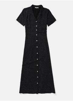 Buy AE Collared Shirt Midi Dress in Saudi Arabia