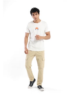 Buy Men R Neck Half Sleeves T-shirt in Egypt