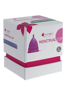 اشتري Menstrual Cup For Women 1Pc (Large 30Ml) With Storage Pouch 12 Hours Leakproof Protection. Have Period With No Smell No Discomfort. في الامارات