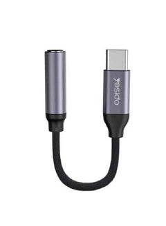 Buy Type C to Aux 3.5mm  Female Headphone Jack Audio Dongle Cable in UAE