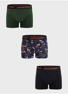 اشتري 3 Pack Logo Band Trunks في الامارات