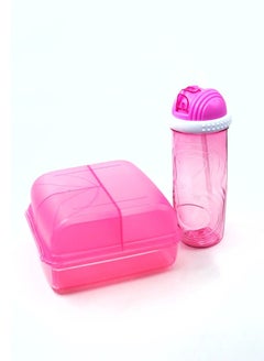Buy Lunch Box & Water Bottle Set for Girls in Saudi Arabia