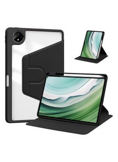 Buy Rotating Case Compatible with Huawei Matepad Pro 13.2 Inch, 360 Degree Rotating Stand Cover, Multi-Angle Viewing Folio Cover with Pencil Holder Black in Saudi Arabia