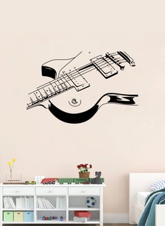 اشتري Guitar  Wall Decal - Wall Arts Home Décor - Wall Sticker, 100x70 cm by Spoil Your Wall في الامارات