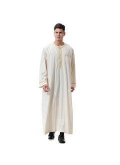 Buy Arabic Islamic Thobe for Men with Long Sleeves in Saudi Arabia