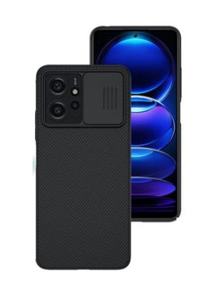 Buy Xiaomi Redmi Note 12 4G Case Camshield Pro Cover with Slide Camera Lens Protection PC Back & TPU Frame Bumper Protection Anti Fingerprint Case in UAE
