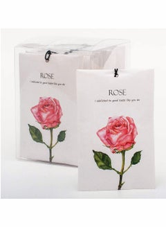 Buy Rose Sachet 1Box 12Pcs Rose Dried Flower Bag Scent Sachet Drawer Freshener Rose Closet Air Freshener Scented Drawer Deodorizer Freshener for Drawers Closet Home Car Fragrance Product in UAE