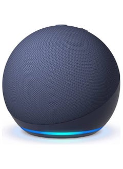 اشتري Echo Dot 5th Gen Bluetooth Smart Speaker blue (last version) في الامارات