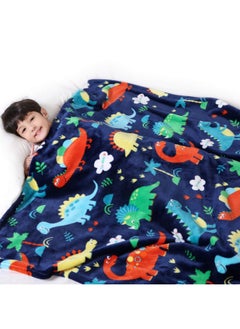 Buy Dinosaur Blanket For Boys Girls  380Gsm Dino Throw Blanket Dinosaur Gifts Toys For 1 2 3 4 5 6 7 8 9 10 Year Old Child Toddler Teen  Soft Kids Blankets For Birthday Gifts  50X60 Inches in UAE