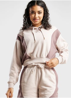 Buy Nsw Air Fleece Cropped Hoodie in UAE