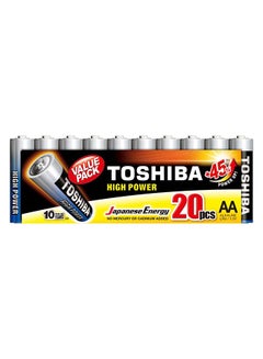 Buy High Power LR6 Gcp Mp AAA Battery 20 Pieces in UAE