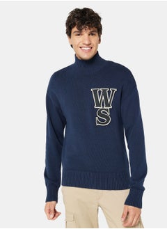 اشتري Woodside Knit High Neck Sweater في السعودية