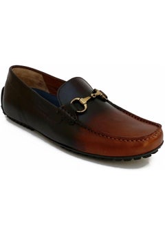 Buy Men's Loafer Slip on Driving Comfort Leather Work Office Formal Occasion Party Casual Wear Italian Design Anti Skid Padded Insole Premium Shoes in UAE