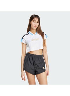 اشتري Tiro 3 Stripe Cropped Jersey في الامارات