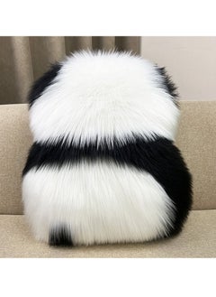 Buy Super Soft Double Sided Plush Panda Throw Pillow Made With Rabbit Fur (Size 56×50CM) in UAE