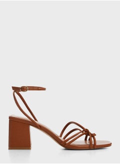 Buy Ankle Strap Mid Heel Sandals in UAE