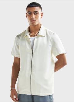 اشتري Zip Through Regular Fit Shirt في السعودية