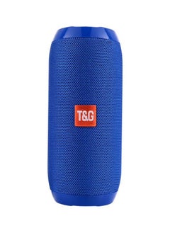 Buy Customized Outdoor Wireless Portable Bluetooth Speaker with String Blue in Saudi Arabia