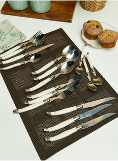 Buy 16 Piece Swiss Cream Cutlery Set in UAE