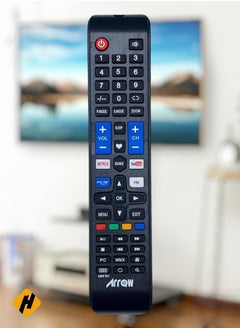 Buy Replacement Universal Remote Control For Arrow LED LCD Smart TV Black in Saudi Arabia