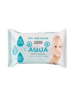 Buy Pack Of 56 Aqua Baby Wipes in UAE