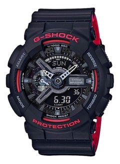 Buy Casio Men's G-Shock GA110HR-1A Black Rubber Quartz Sport Watch in Saudi Arabia