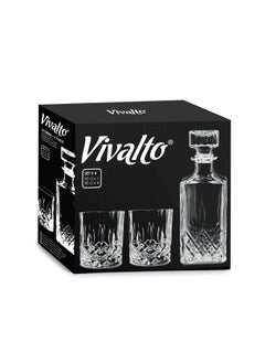 Buy Liquor Bottle & 4 Glasses Set , Spain in UAE