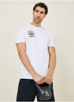 اشتري Terrace Graphic Regular Fit T-Shirt with Short Sleeves في السعودية