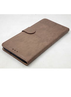 Buy Samsung Galaxy M53 Kaiyue Flip Leather 360 Full Cover - Dark Brown in Egypt