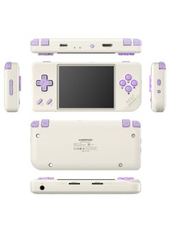 اشتري RG28XX Handheld Game Console 2.83 inch 640*480 IPS Screen Linux System 3100mAh Video Retro Player Support HDMI Output TV 2.4G Wireless/Wired Controller Supports Music Video Player (White) في السعودية