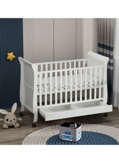 Buy Multifunctional Wooden Baby Cot in Saudi Arabia