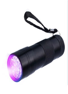 Buy 12 LED UV Light Stains Detector Ultraviolet Flashlight Blacklight in UAE