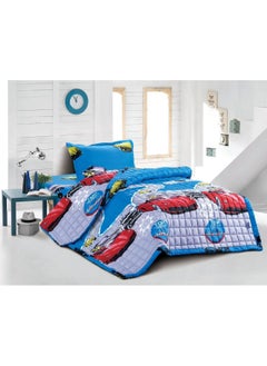 Buy Compressed bed comforter set consisting of 3 pieces with children's drawings in Saudi Arabia