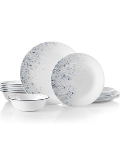 Buy 18-Piece Indigo Speckle Dinnerware Set 1134352 in UAE