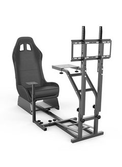 Buy Racing Wheel Stand with Monitor Stand Gaming Seat for Logitech G27, G29, G920, G923, SIMAGIC, Thrustmaster in Saudi Arabia